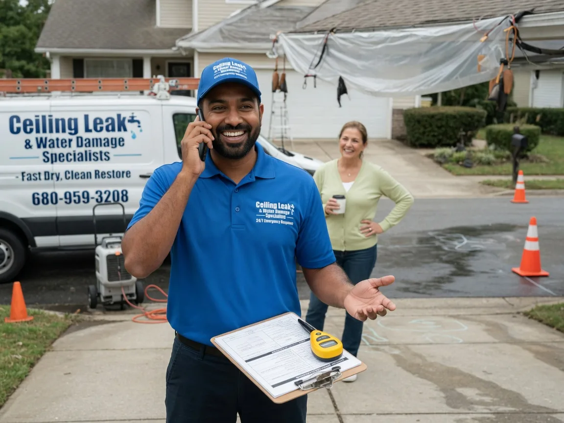 Ceiling Leak Cleanup Springfield, OH FAQs